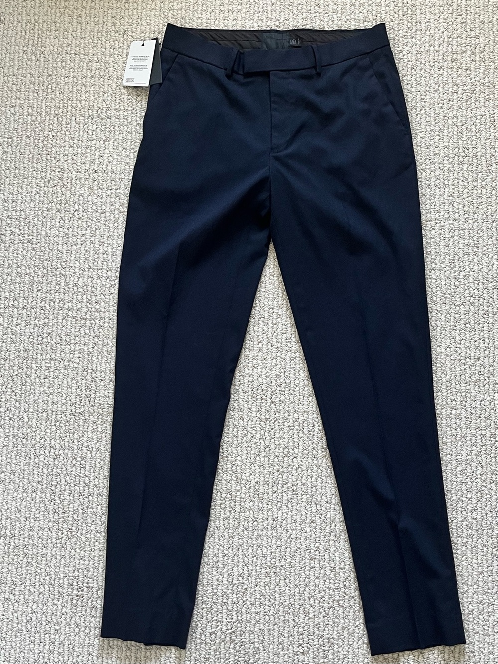 NWT ASOS Men’s Slim Navy Pant Sz 32x32
